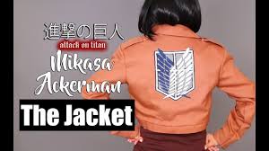 Be the first to review this product. Cosplay How To Do Mikasa S Jacket Attack On Titan é€²æ'ƒã®å·¨äºº Youtube