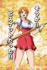 そうか ビスケットだった ナミ ワンピース ナミ ビスケット イラスト
