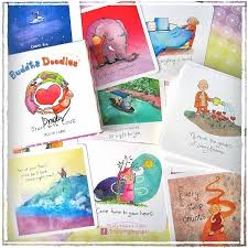 Violet Aura On Instagram My Buddha Doodles Inspirational Cards Arrived In The Mail Yesterday From Buddhadoodles Buddha Doodle Inspirational Cards Doodles