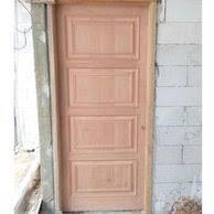 Terbuat dari kayu kamper samarinda, kombinasi papan 4 cm sebagai frame type pintu psp111 motif pintu: Jual Kusen Pintu Plus Daun Pintu Kayu Solid Di Lapak Harapan Baru Bukalapak