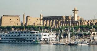 Templo De Luxor Tebas Luxor Egipto Luxor Egipto