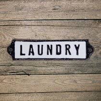 Maybe you would like to learn more about one of these? Decorative Laundry Signs Wayfair Ca
