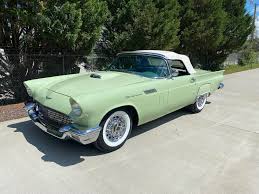 Image result for Springmist Green 1957 Thunderbird