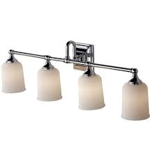 Lamps Com Feiss Vs27004 Ch Harvard Chrome 4 Light Bath Vanity Light Strip