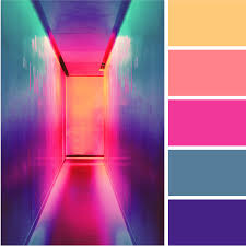Bright Bold Color Palettes For Your Brand Alyson Agemy Graphic Web Design For Creative En Neon Colour Palette Color Palette Bright Bright Color Schemes