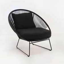 The Natalie Outdoor Lounge Chair Is A Resplendent Beautiful Place To Relax Outdoors It Is Large Comfo Lounge Chair Outdoor Relaxing Chair Black Lounge Chair