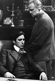 The Godfather Poster Vito And Michael Corleone Father And Son Italian Gangster Godfather Movie The Godfather Poster The Godfather