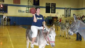 PHOTO GALLERY: G-A donkey basketball