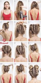 Trend hair models for spring and summer hairstyles 2019; Easy Summer Hairstyles To Keep Your Time And Style Frisuren Festival Hair Tutorial Hair Styles Festival Hair