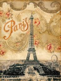 Eiffel Tower Paris France 12 X16 Etsy Eiffel Tower Art Vintage Paris Paris Art