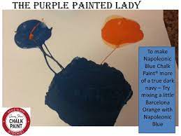 What colors match with navy? Napoleonic Blue Chalk Paint By Annie Sloan How To Make It A Darker Navy And Other Colors Blue Chalk Paint Napoleonic Blue Annie Sloan