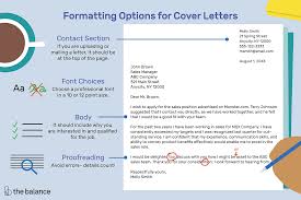 The format of a formal letter. How To Format A Cover Letter With Examples