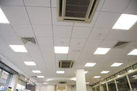 Remove the ceiling tiles next to the tiles where you're installing the recessed lights. Suspended Office Ceilings Whitespace Consultants