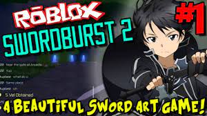 A page full of updates and giveaways in swordburst 2. A Beautiful Sword Art Game Roblox Swordburst 2 Episode 1 Youtube