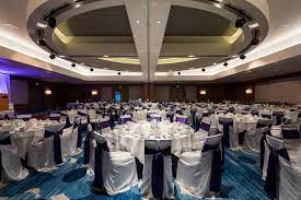 Beautiful Indoor Wedding Reception Venue In Hawaii From The Prince Waikiki Wide Shot Wedding Venues Hawaii Indoor Wedding Receptions Wedding Reception Chairs