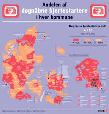 Vi tilbyr hjertestarter grunnkurs for bedrifter. Grafik Se Hvor Fa Dognabne Hjertestartere Der Er I Din Kommune Krop Dr