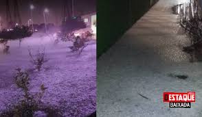 Você viu a chuva de granizo que atingiu curitiba inteira?. Chuva De Granizo Cobre Baixada Fluminense De Pedras De Gelo E Amassa Carros E Destroi Telhados Jornal Destaque Baixada