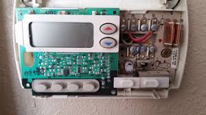 At least to an expert. Rodgers 1f80 224 Thermostat To Honeywell Rth9580wf No C Wire Now What