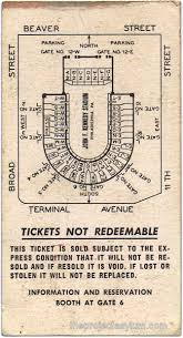 1968 Notre Dame Vs Navy Game Ticket