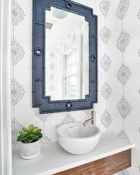 See more ideas about bathroom wallpaper, design, wallpaper. Blue And White Striped Bathroom Wallpaper Trendecors
