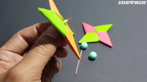 Cara Membuat Spinner Vs Gasing Dari Kertas Origami Youtube