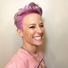 See more ideas about megan rapinoe, uswnt, megan. Megan Rapinoe Invents A New Pink Hair Color