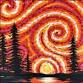 FAMILY FUN - Van Gogh Forest Sunset event image