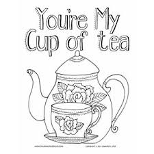 Flashcards alphabet worksheets stories games puzzles riddles&jokes coloring pages links contact. You Re My Cup Of Tea