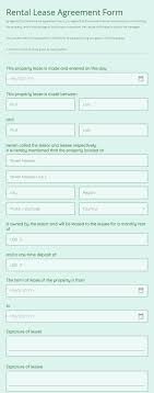 free contract agreement form templates 123formbuilder