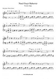 Nasil Gecti Habersiz Piano Notasi 2020 Gece Piyano Flut