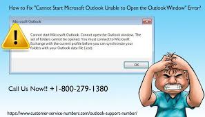 How To Fix Cannot Start Microsoft Outlook Unable To Open The Outlook Window Error Microsoft Outlook Outlook Microsoft