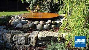 Gartenbrunnen Cortenstahl Schale Slink Ideen Mit Wasser Gartenbrunnen Garten Brunnen