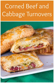 Corned Beef And Cabbage Turnovers Corn Beef And Cabbage Corned Beef Recipes Canned Corned Beef Recipe