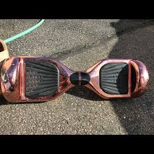 The 6.5″ wheels are easy to. Other Chrome Rose Gold Hoverboard Poshmark