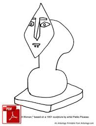 Coloring Page Featuring Art By Pablo Picasso Coloring Book Art Coloring Books Coloring Pages