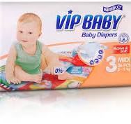 VIP BABY DIAPERS - Absorbent, Comfortable, and Leak-proof