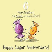Happy 20th anniversary of your 30th birthday. Happy Anniversary Funny Images Luxury Happy 6th Anniversary Diy In 2021 6th Wedding Anniversary Anniversary Wishes For Husband Wedding Anniversary Greeting Cards