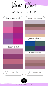 Então se liga neste post que a fix fez com várias dicas e curiosidades sobre a sua cartela! Cartela De Cores Verao Claro Verao Verao Suave Cores