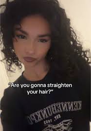Natalie Straight Hair Video