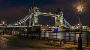 Tower bridge in london at night. Tower Bridge Night London England Wallpaper Image Background Picture Wallpaperimageshd Com