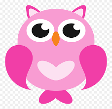 Karena burung inilah memiliki nilai atau simbolis tertentu. Pink Owl Clipart Burung Hantu Kartun Lucu Png Download Full Size Clipart 5556836 Pinclipart