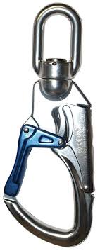 Double Action - Forged Aluminium Swivel Snap Hook - NZ Survivor