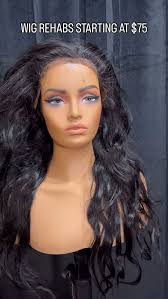 WIG REHABS BEFORE AND AFTER JUNE SPECIAL WIG REHABS START at $75 #detroit  #wigs #gluelesswigs