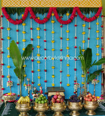 Decorbykrishna Is Taking Orders For Eco Friendly Home Based Events Decor Like Diy Diwali Decorations Ganpati Decoration Design Indian Baby Shower Decorations