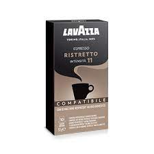 Each pack includes 10 boxes of 10 espresso capsules, made in 100% aluminum and pvc freeitalian coffee® pods are only compatible with nespresso original machines*pure italian coffee and italian coffee® are not affiliated with, endorsed or sponsored by nespresso*drink size: Ristretto Lavazza Capsules Compatible With Nespresso Original Machines Lavazza