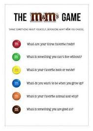 The M M Game In 2020 Icebreaker Activities For Students Icebreaker Activities Get To Know You Activities