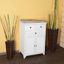 Love It Kommode 81x57x40cm Sideboard Badschrank Holz Shabby Chic Weiss Badschrank Badschrank Holz Shabby Chic Weiss