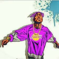 Tupac poster featuring the digital art tupac shakur artwork by taoteching art. Cartoon Trippy Tupac Wallpaper