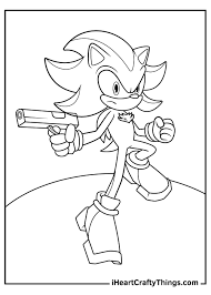 First of all, these are all types of equipment: Shadow The Hedgehog Coloring Pages Updated 2021