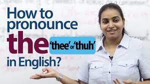 How To Pronounce The In English English Pronunciation Grammar Lesson Youtube